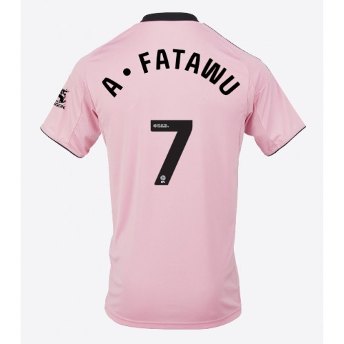 Leicester City Issahaku Fatawu #7 Tredje Tröja 2025-26 Kortärmad Leicester City Issahaku Fatawu #7 Tredje Tröja 2025-26 Kortärmad